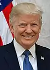 Portrait of Donald Trump