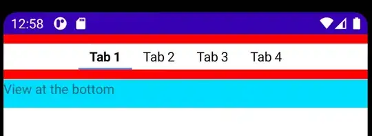 image showing light theme status bar