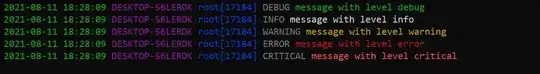 debug level