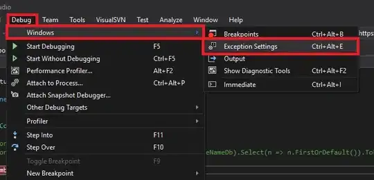 VS2019 local branch