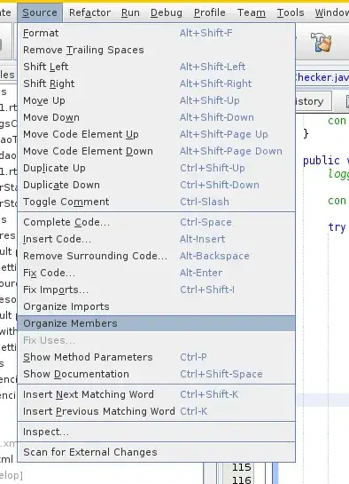 Screenshot of body