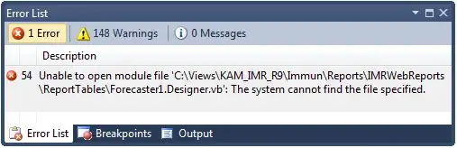 an error occurred