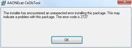 Error Code 2727