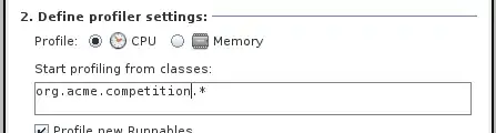 CPU usage overlay example