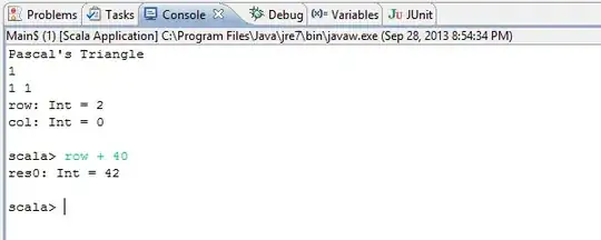 aRows after parsing table rows
