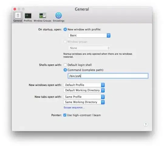 Diff for EmployeeForm.Designer.cs (left: TFS Server, right: local)  