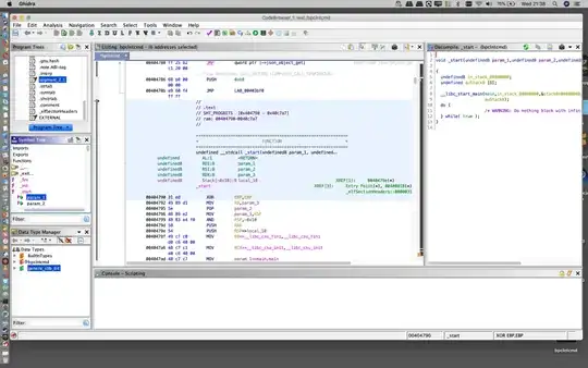 No executable code found problem