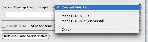 Xcode screenshot