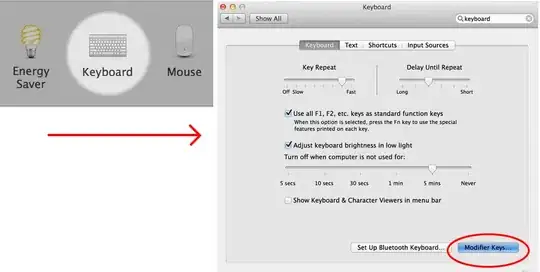 Screenshot of form