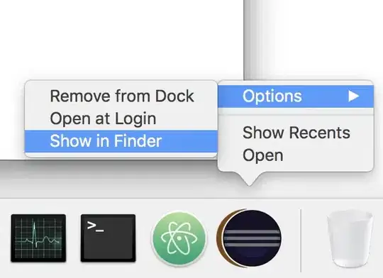 Folder security panel