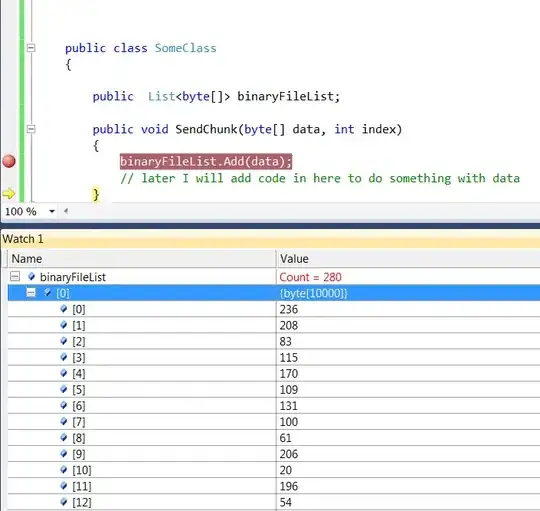 Output text