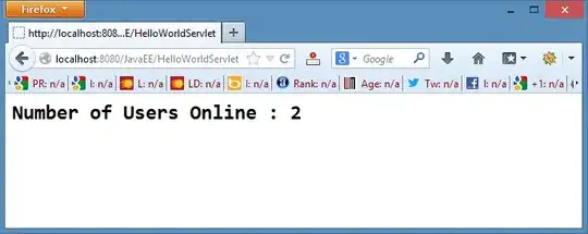 Please click here to view image of the Tabs as expected to be