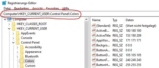 RegEdit address bar