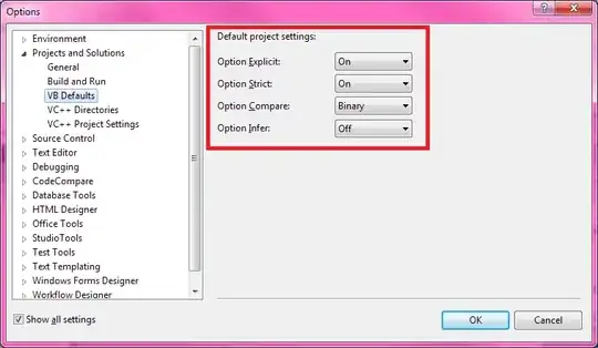 VS Options - Projects and Solutions - VB Defaults - Default project settings