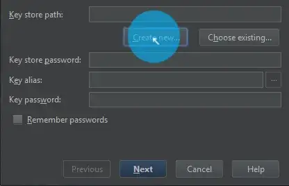 Nested C++ app's target settings