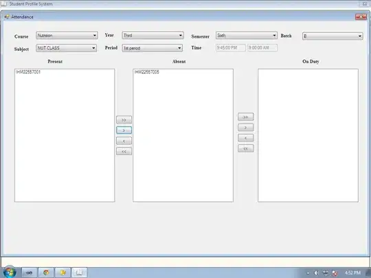 Files to replace in green lines