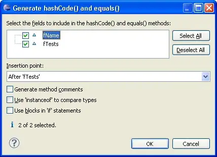 Add and delete parameter