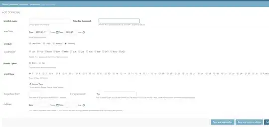 Secondary structure assignment of protein over time