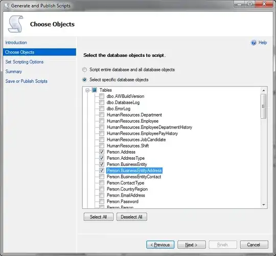 new dataframe