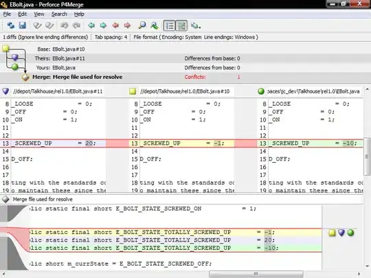 screen shoat of issue