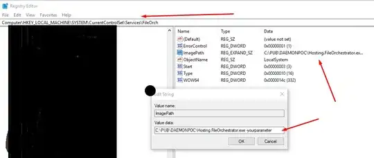 This image shows Orca UI to edit MSI to enable logging.