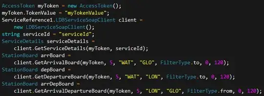 the code itself