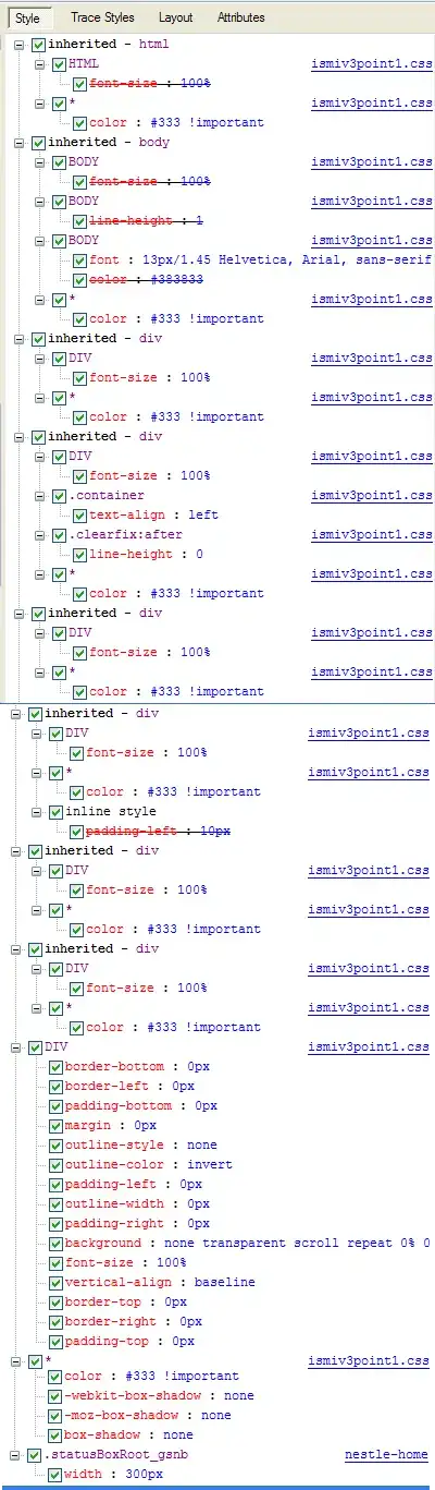 animated parameter