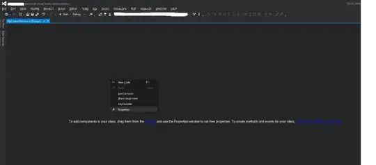 Environment tab