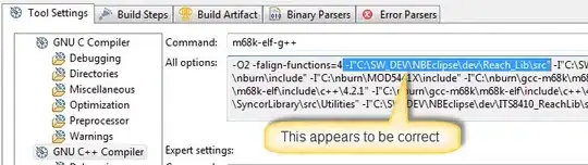 Image with dark triangles on folders icons