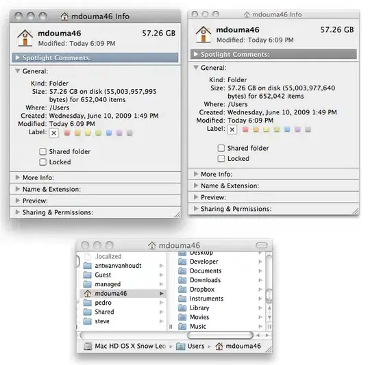 the !st screen in the image is what i am getting now, but i need the second screen