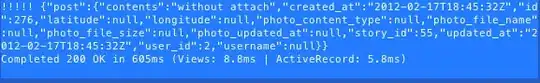 screenshot of video network request