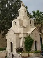 Memorial chapel to the Armenian genocide at the Catholicosate premises in Antelias