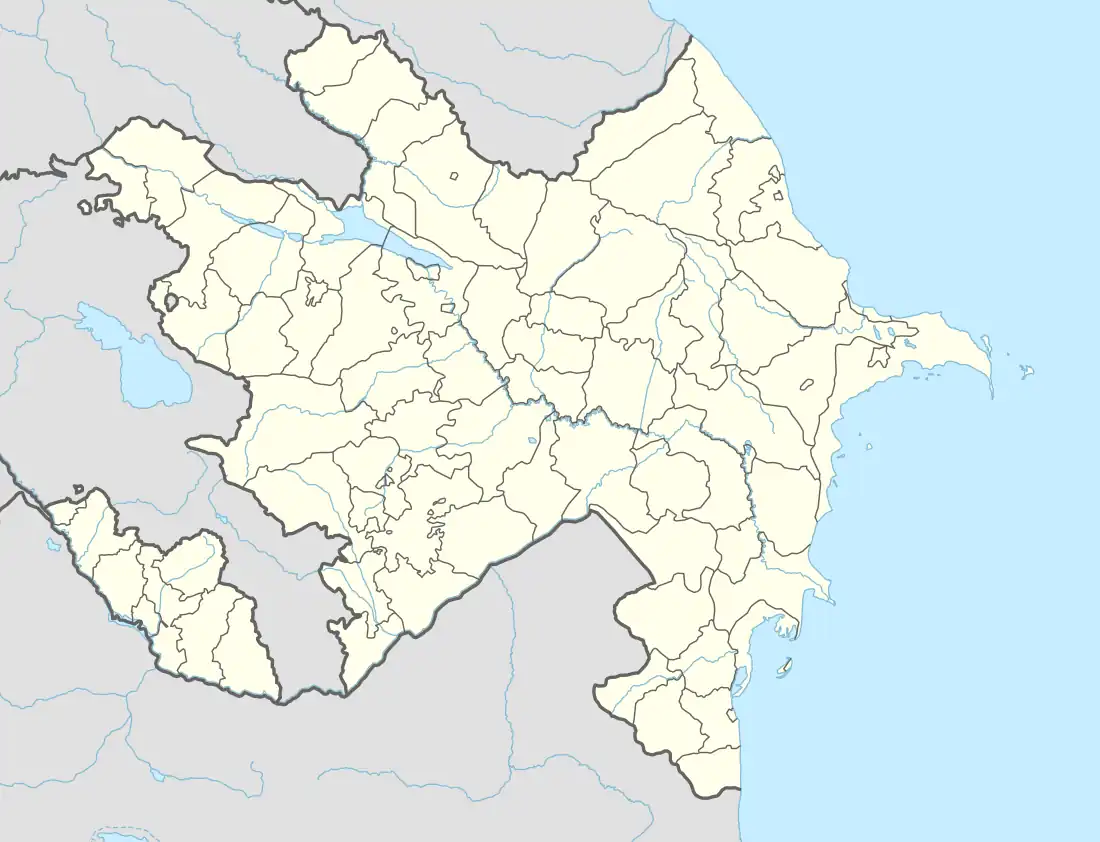 Qurban is located in Azerbaijan