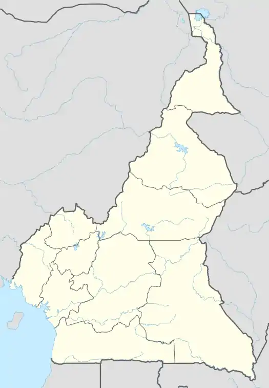 Mbe is located in Cameroon