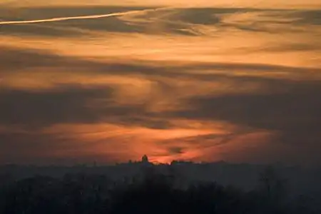 Image 5A sunset near Horton Heath, Hampshire (from Portal:Hampshire/Selected pictures)