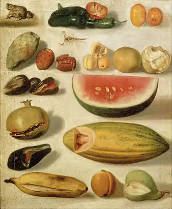 Image 18Hermenegildo Bustos, Still life with fruit, 1874 (from Frogs in culture)