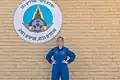 The logo of 151st Squadron for missile testing at the Spaceport