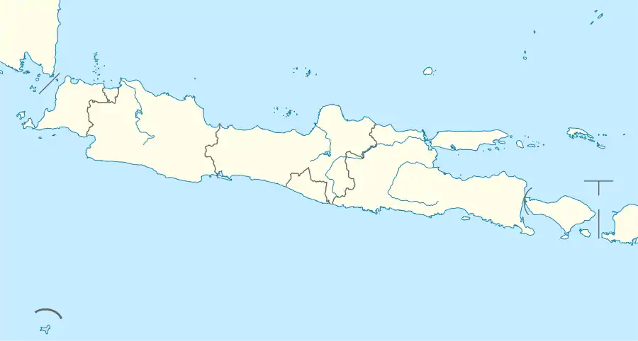 Sumedang Regency is located in Java