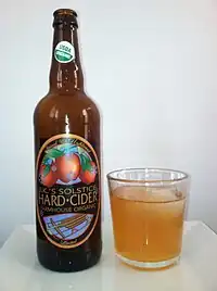 Image 38A hard cider produced in Michigan, U.S. (from List of alcoholic drinks)