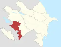 Territory claimed by the republic in 1992