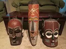 Image 12BaKongo masks from the Kongo Central region (from Culture of Africa)