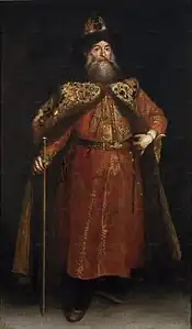 Portrait of Russian ambassador Pyotr Potemkin, 1681–1682