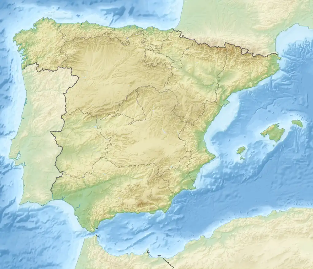 Hellín is located in Spain