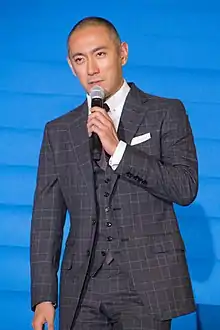 Image 12Japanese slim fitting three piece grey suit with window pane check, mid to late 2010s (from 2010s in fashion)