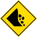 Falling stone