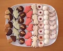 Image 2Christmas cookies (vánoční cukroví) (from Czech cuisine)