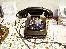 Image 10A German rotary dial telephone, the W48 (from History of the telephone)
