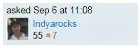 My stackoverflow points on 20/09/2014 :) 