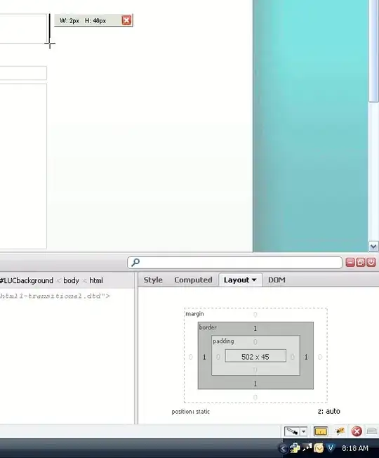 Custom function error