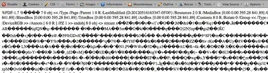 response in browser